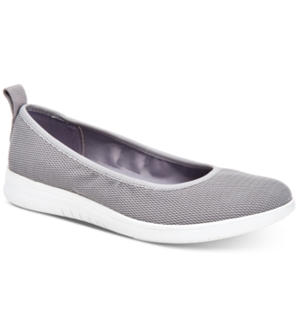 Tênis casual leve Ideology Lilly Knit feminino, cinza, tamanho 8 M