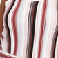 Suéter feminino plus size listrado com torção lateral INC, rosa-claro, tamanho 3X
