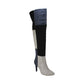 Rialto Carpio Colorblocked Over-The-K Feminino Cinza Multi 6,5M