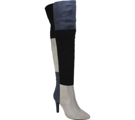 Rialto Carpio Colorblocked Over-The-K Feminino Cinza Multi 6,5M