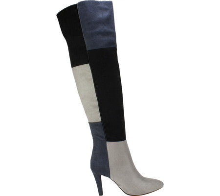 Rialto Carpio Colorblocked Over-The-K Feminino Cinza Multi 6,5M