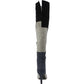 Rialto Carpio Colorblocked Over-The-K Feminino Cinza Multi 6,5M