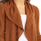 Cardigan Pointelle Feminino Style &amp; Co Roast Spice Marrom Tamanho P