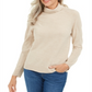 Karen Scott Suéter Feminino Luxsoft Gola Alta Marrom Tamanho Pequeno GG