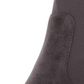 Steve Madden Remy Suede Feminino Salto Bloco Meia Bota Cinza Tamanho 9,5M