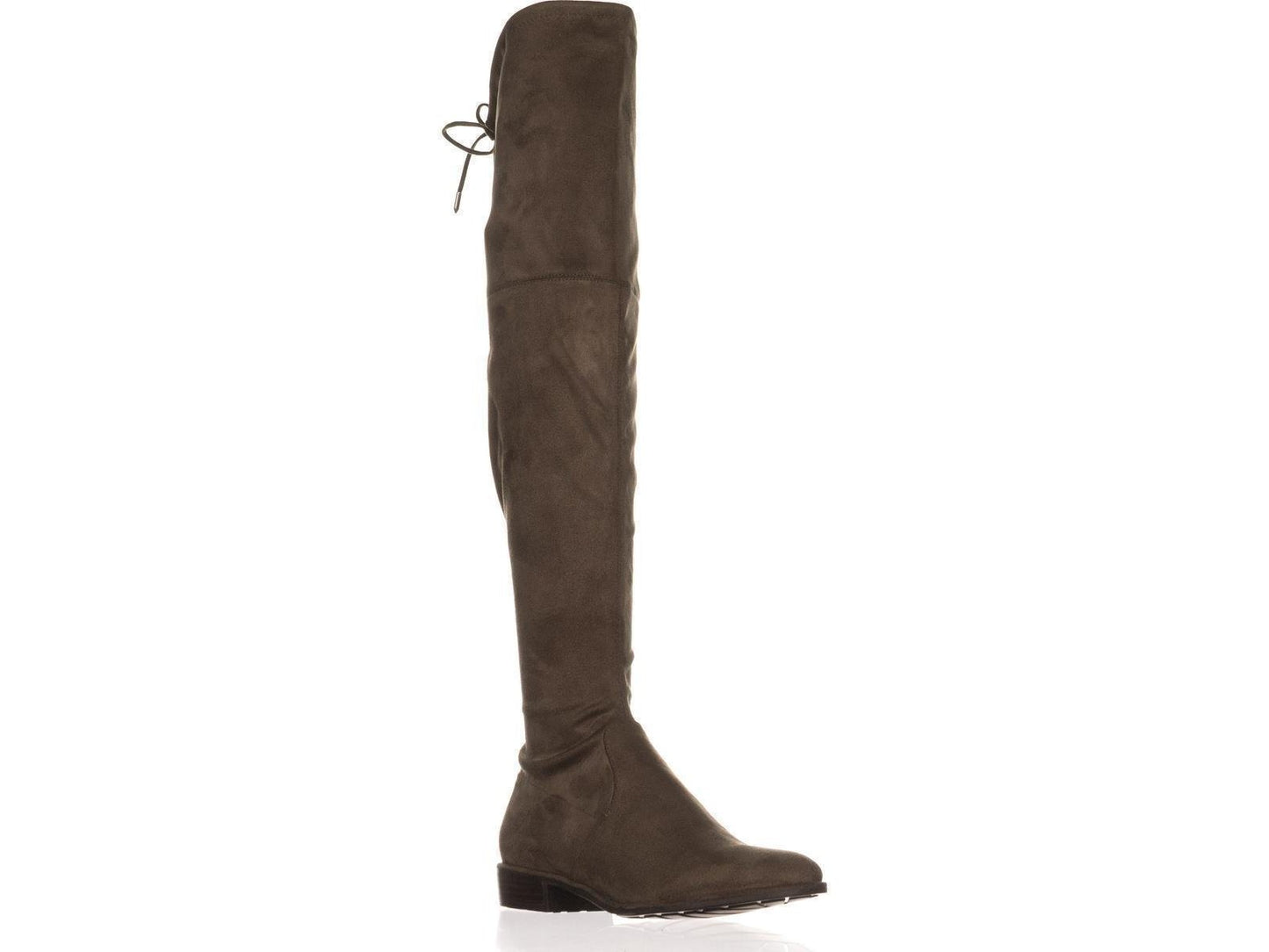 Botas Marc Fisher Femininas Humor 2 Fabric Almond Toe Over Knee Fashion Marrom Tamanho 7 M