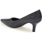Bella Vita Wow Kitten Heel Scarpin Feminino Preto Tamanho 8 N