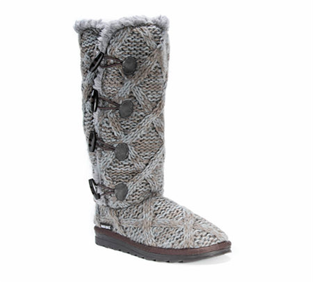 Reliable Of Milwaukee | Botas Felicity Femininas Muk Luks Cinza Tamanho 9 M