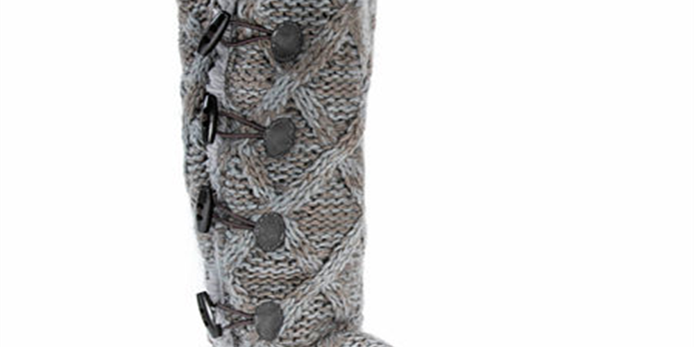 Reliable Of Milwaukee | Botas Felicity Femininas Muk Luks Cinza Tamanho 9 M