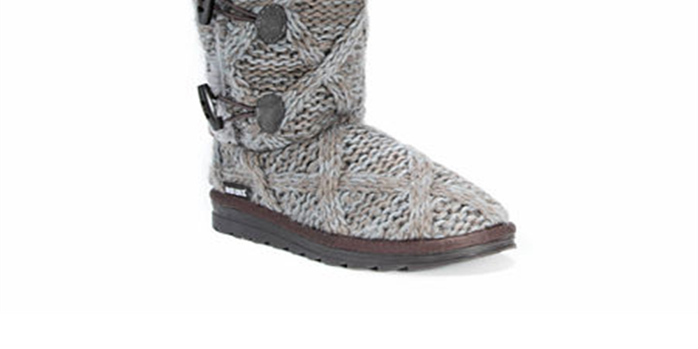 Reliable Of Milwaukee | Botas Felicity Femininas Muk Luks Cinza Tamanho 9 M
