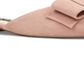 Sapatilhas de festa Nine West Fia Slip-on femininas, camurça rosa, tamanho 8 M