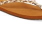 Sandália feminina Reef Twisted Star aberta, dourada, sintética, tamanho 9, marrom
