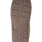 Chinelo mocassim masculino vintage à prova de intempéries, couro sintético, marrom, tamanho grande