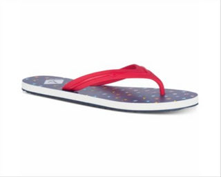 Sperry Women's Warf Thong Slip on Flip-Flops Red  Size 6 M