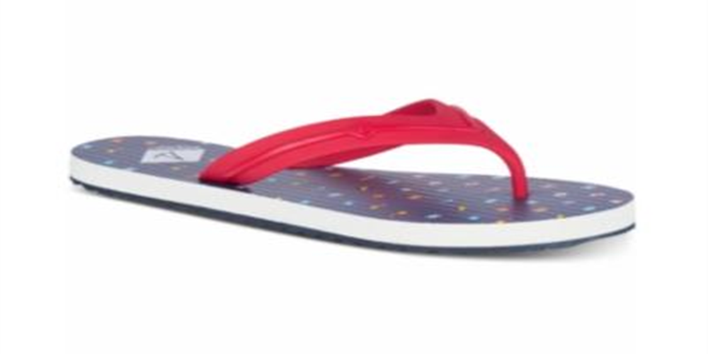 Chinelo Sperry Warf Thong Slip-on Feminino Vermelho Tamanho 6 M