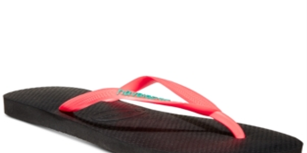 Sandália Havaianas Slim Logo Pop Up Feminina Laranja Tamanho 9,5