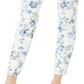 Calça jeans skinny Bristol estampada com jacquard Charter Club feminina, azul, tamanho 4