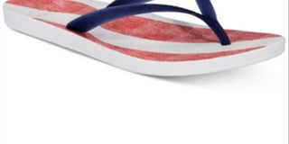 Chinelo Reef Escape Lux estampado feminino, azul, tamanho 9