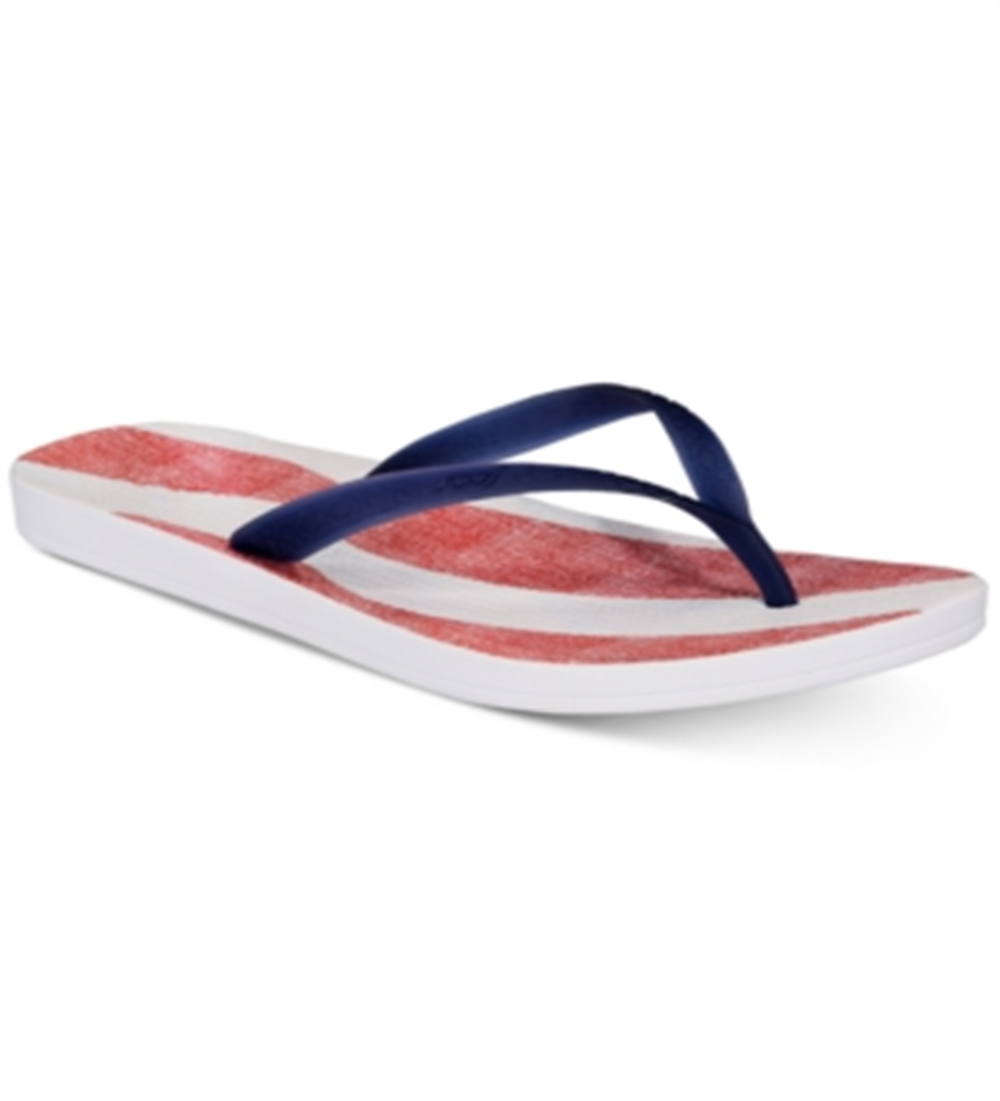 Chinelo Reef Feminino com Bandeira Azul Tamanho 8