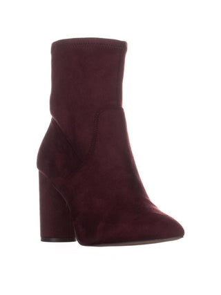 BCBGeneration Women's Ally Mid Calf Boots Burgandy Size 6.5 M
