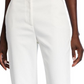 Calça St. John Cropped Tapered Algodão Elástico Branca Tamanho 6