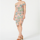 Vestido tubinho tomara que caia feminino Aidan Mattox, laranja, tamanho 8