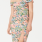 Vestido tubinho tomara que caia feminino Aidan Mattox, laranja, tamanho 8