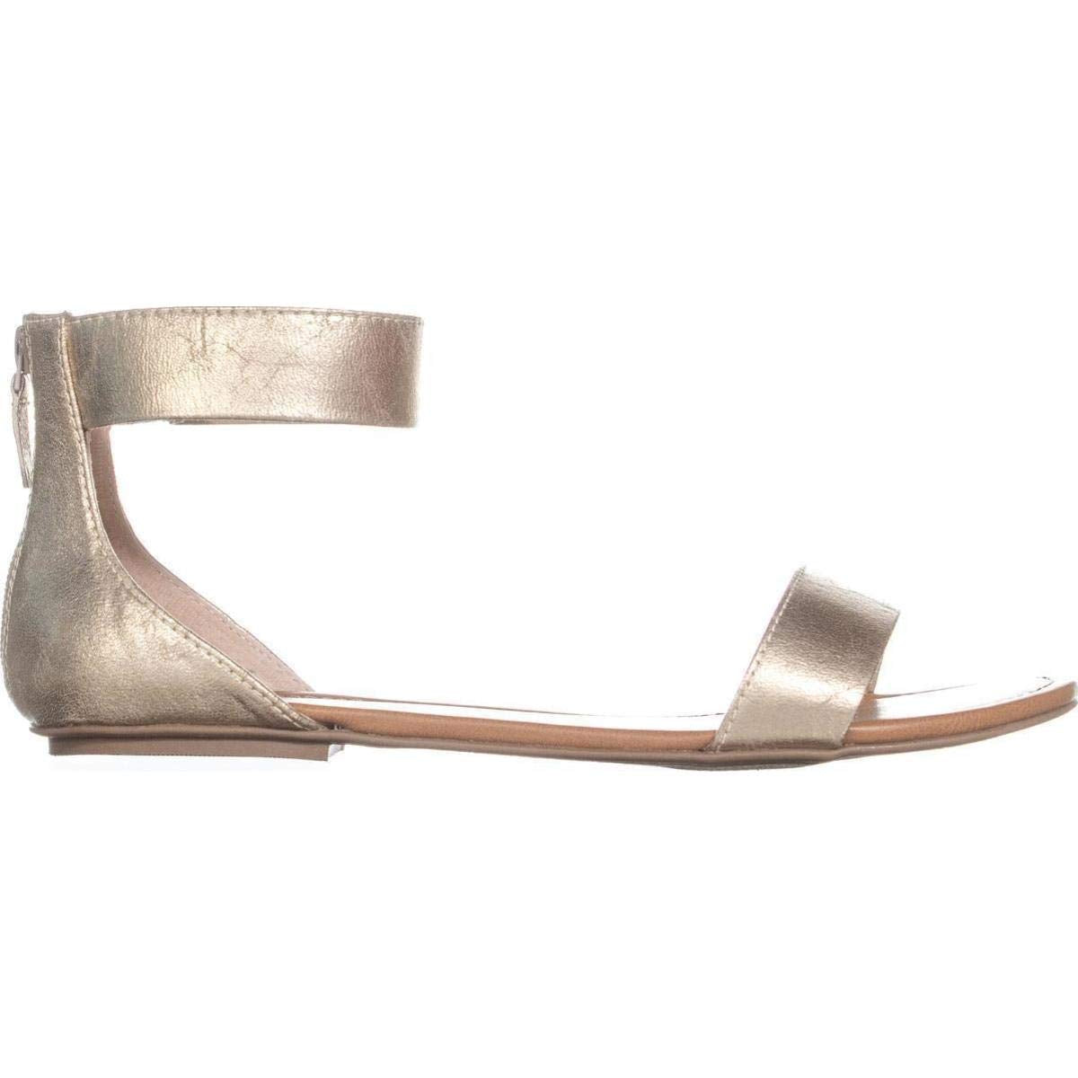 Sandálias femininas American Rag Keley 2 abertas, casuais, com tira no tornozelo, tamanho 6M