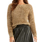 Suéter feminino Delia com manga franzida RACHEL Rachel Roy, dourado, tamanho GG
