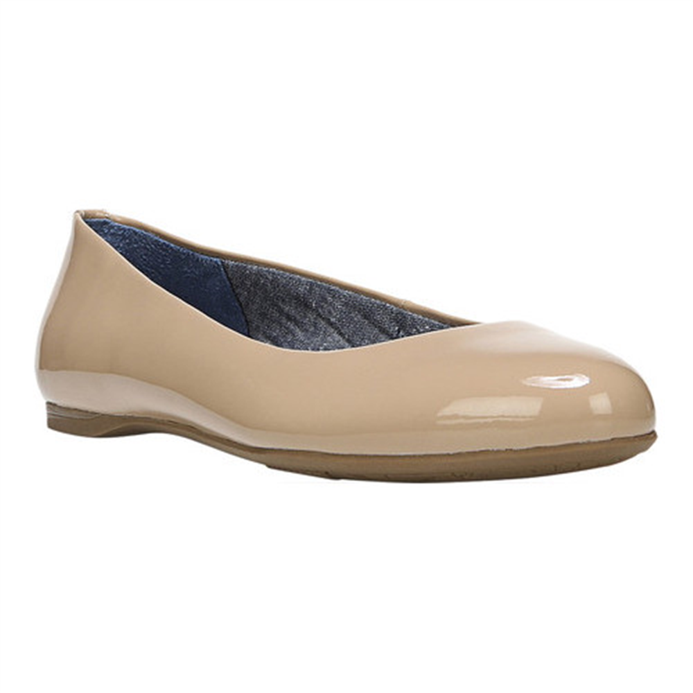 Sapatilha feminina Dr. Scholl's Giorgie Ballet, marrom, tamanho 8 M
