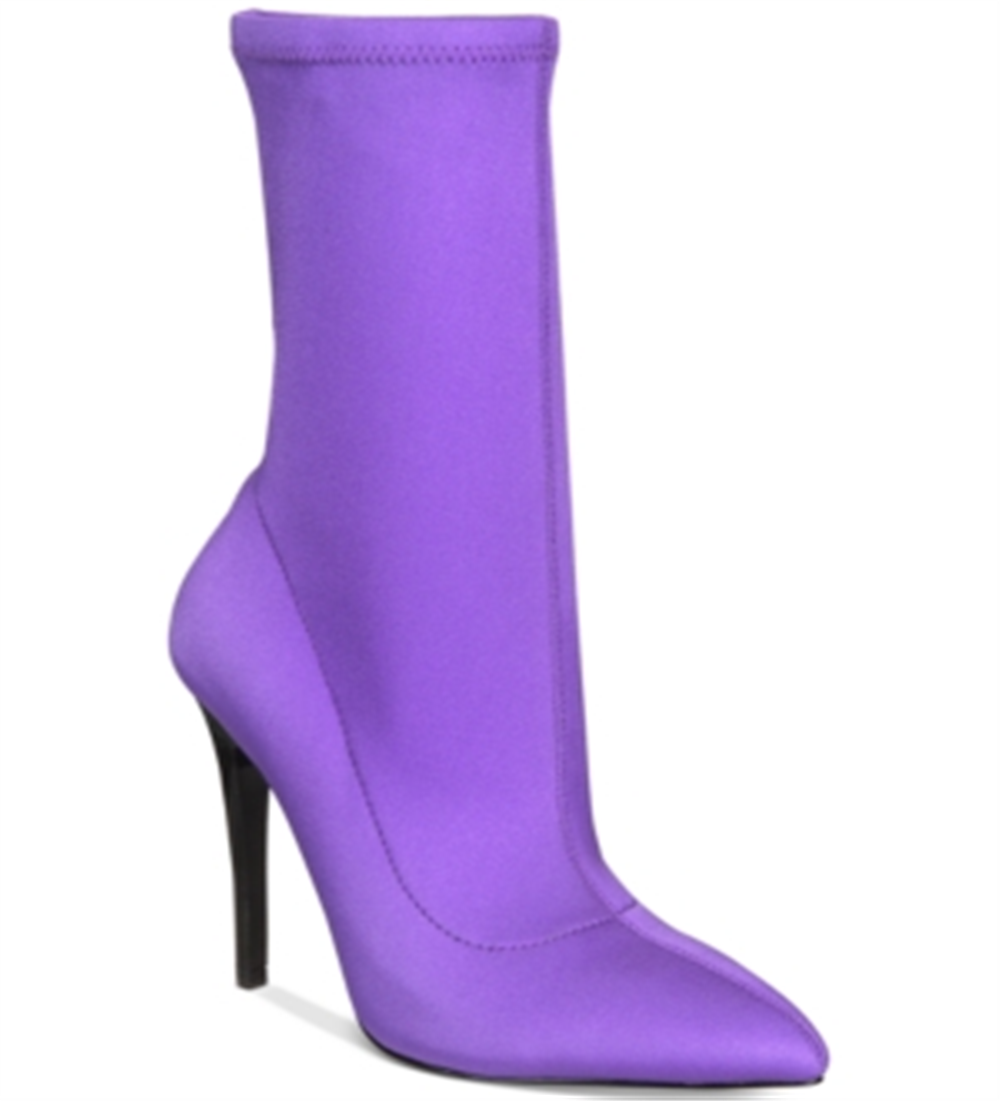 Botas femininas Call It Spring, roxas, tamanho 5M