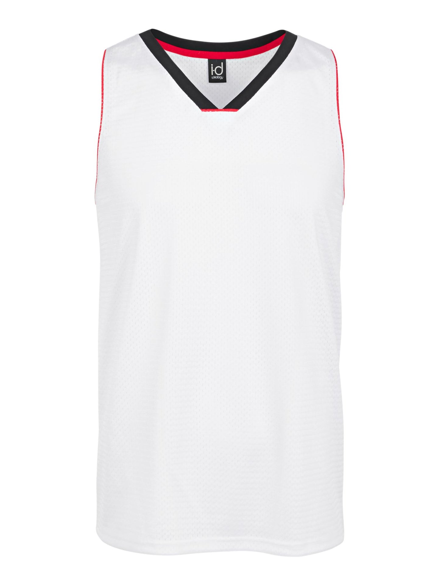 Camiseta regata masculina sem mangas, gola V, ajuste clássico, branca, tamanho pequeno