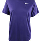 Camiseta Nike Dry Legend Plus Size Feminina Roxa Tamanho 2X