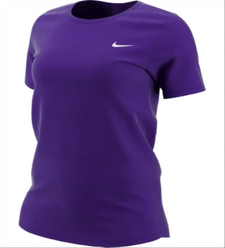 Camiseta Nike Dry Legend Plus Size Feminina Roxa Tamanho 2X