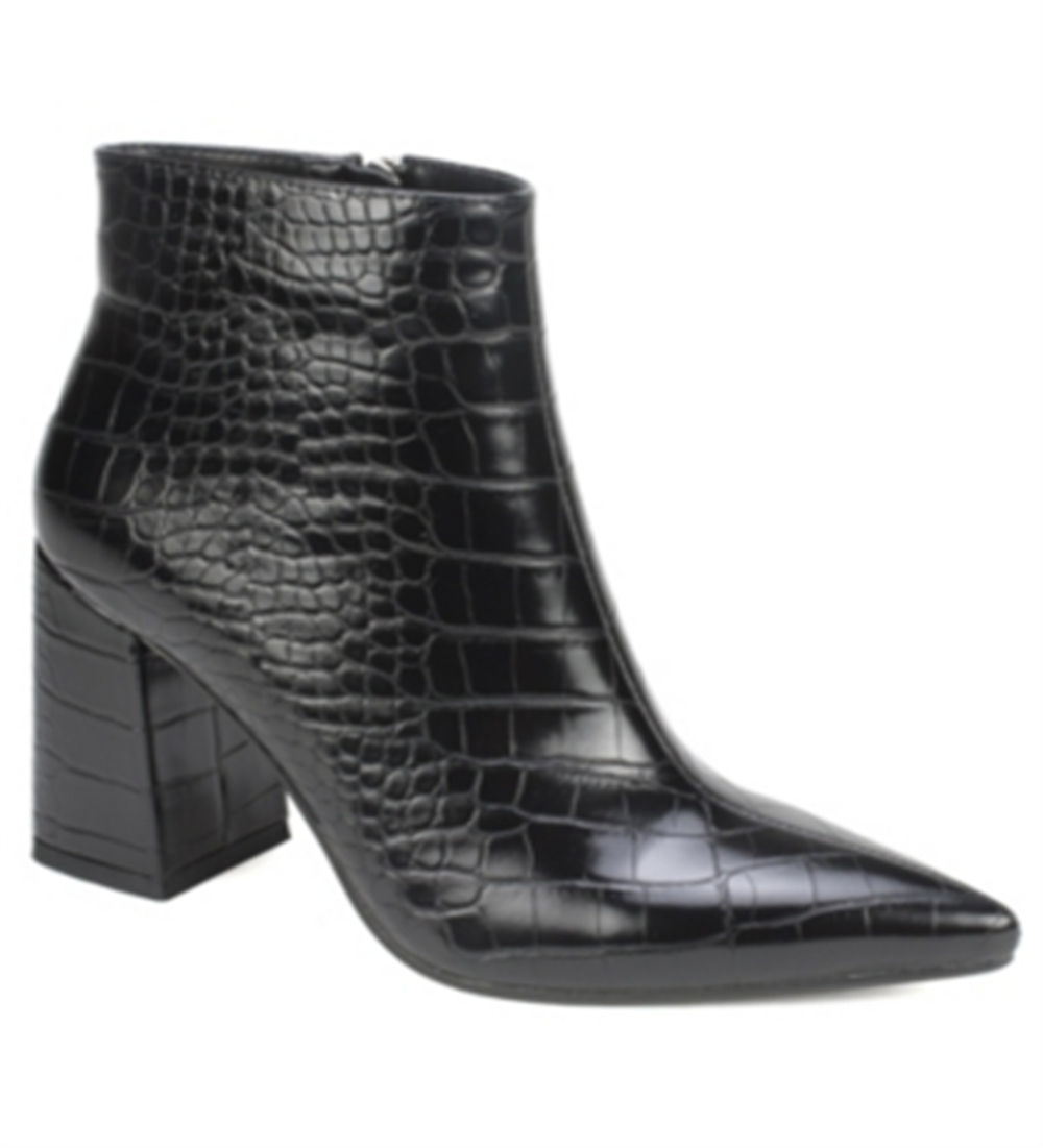 Botas Felicia Femininas Seven Dials Pretas Croc Tamanho 8,5 M
