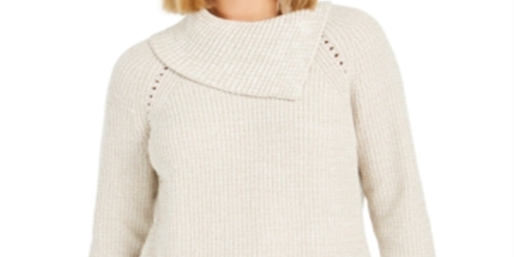 Blusa de noite feminina estilo espinha de peixe, manga comprida, gola redonda, bege, tamanho pequeno P