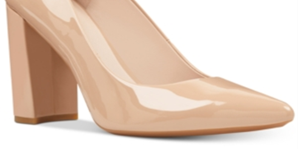 Nine West Astoria Patente Feminino Salto Fino Tamanho Natural 9,5M