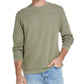 Suéter masculino vintage à prova de intempéries Stonewashed verde-óleo 3XL
