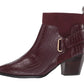 Botas Bella Vita Elektra II Femininas Borgonha Tamanho 7,5W