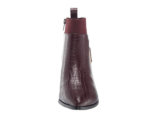 Bella Vita Women's Elektra Ii Booties Burgundy Size 7.5W