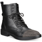 Botas de combate femininas XYLA com biqueira de metal, tamanho 8 M, pretas, DV by Dolce Vita