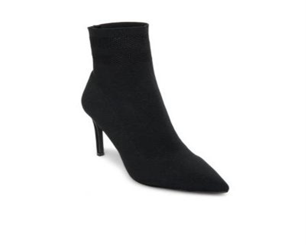 Steve Madden Cookie Fabric Bico Fino Feminino Preto Tamanho 7,5 M