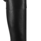 Botas plataforma Desra femininas G by Guess em couro sintético, cano alto, pretas, tamanho 7,5 M