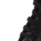 Botas femininas Lucky Brand Hildran de couro, bico amendoado, cano curto, pretas, tamanho 5,5 m