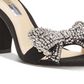 INC International Concepts Kivah9 Tecido Feminino Aberto Biqueira Casual Tira no Tornozelo Sapatos Pretos Tamanho 6 M