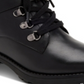 Giani Bernini Botas femininas Naomii Lug de couro com bico fechado no tornozelo preto tamanho 10 M