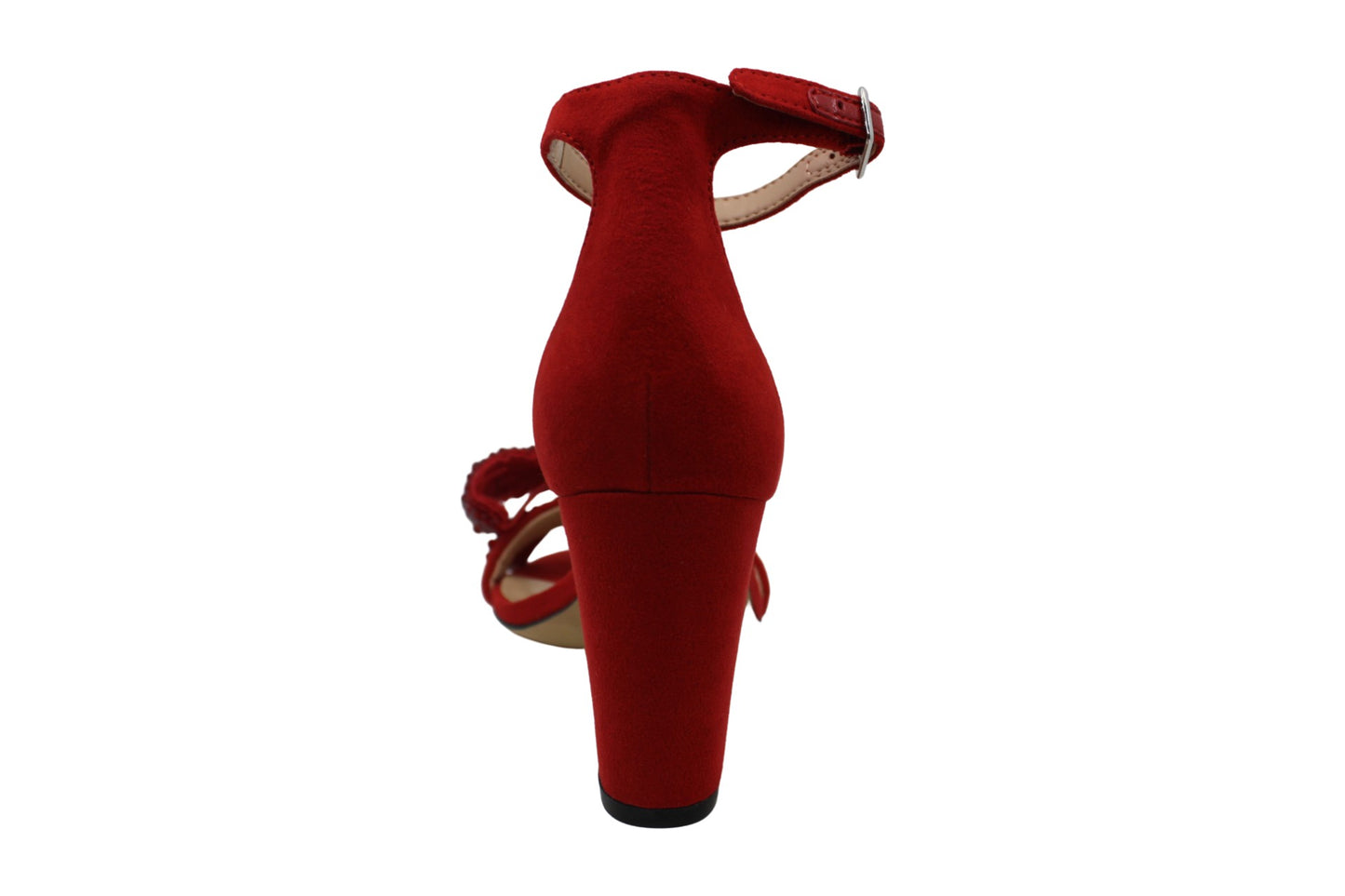 INC International Concepts Kivah Fabric Open Toe Feminino Vermelho Tamanho 6