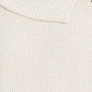 Suéter feminino estilo &amp; co com decote envelope e mangas compridas, bege, tamanho pequeno GG