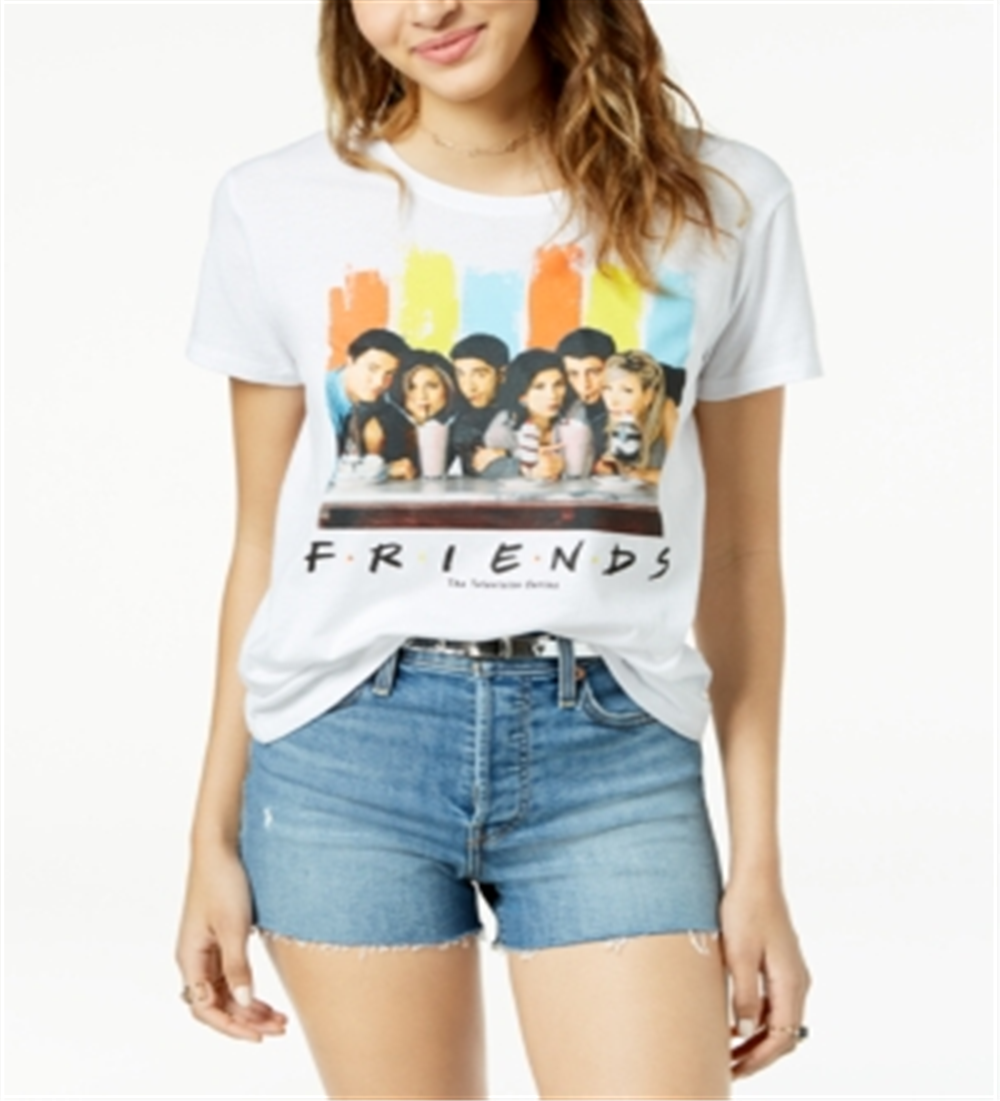 Camiseta gráfica Hybrid Juniors Friends, cinza, tamanho GG