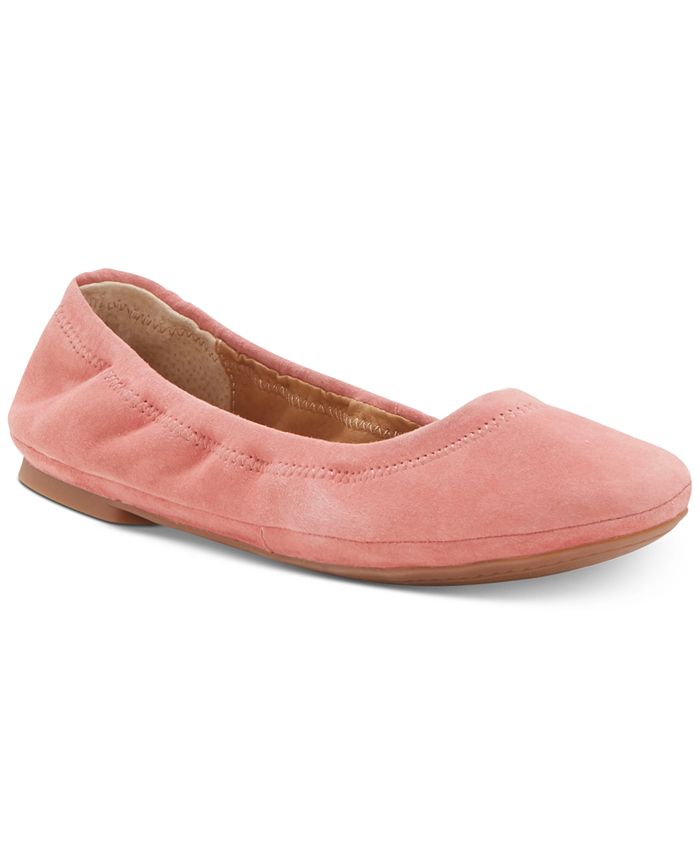 Sapatilha feminina Lucky Brand Emmie rosa tamanho 8 M